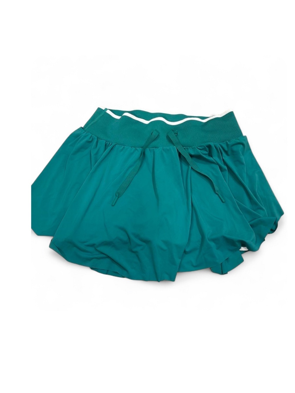 all in motion Teal Drawstring Skater Skirt